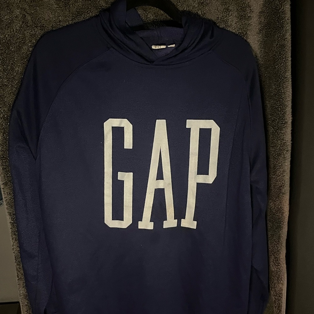 GAP Dark Blue Casual Hoodie